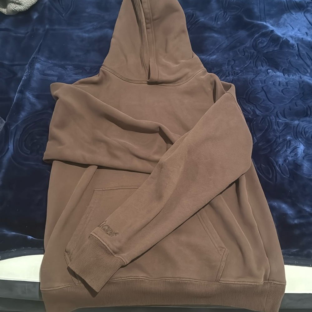Brown hoodie